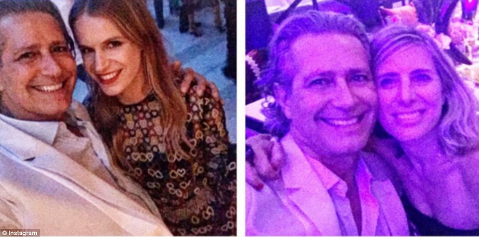 Photomania: Valentino marca embaixador Carlos Souza com designer de jóias e herdeira Eugenie Niarchos (à esquerda) e filantropo Jamie Tisch (à direita)