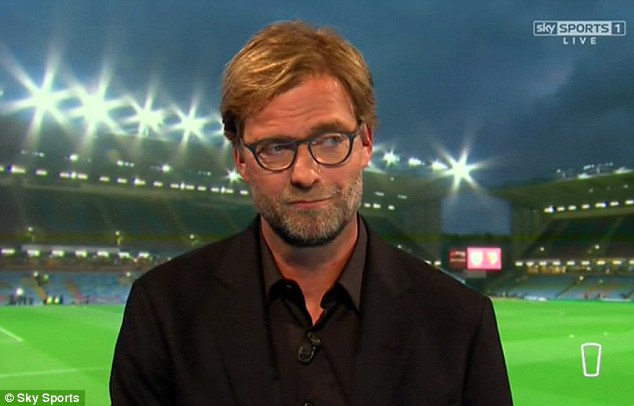 Liverpool boss Klopp gave viewers an insight into his tactical acumen as a guest on Sky Sports