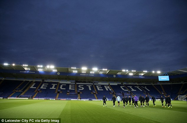 The King Power Stadium is set to host its first Champions League game on Tuesday night