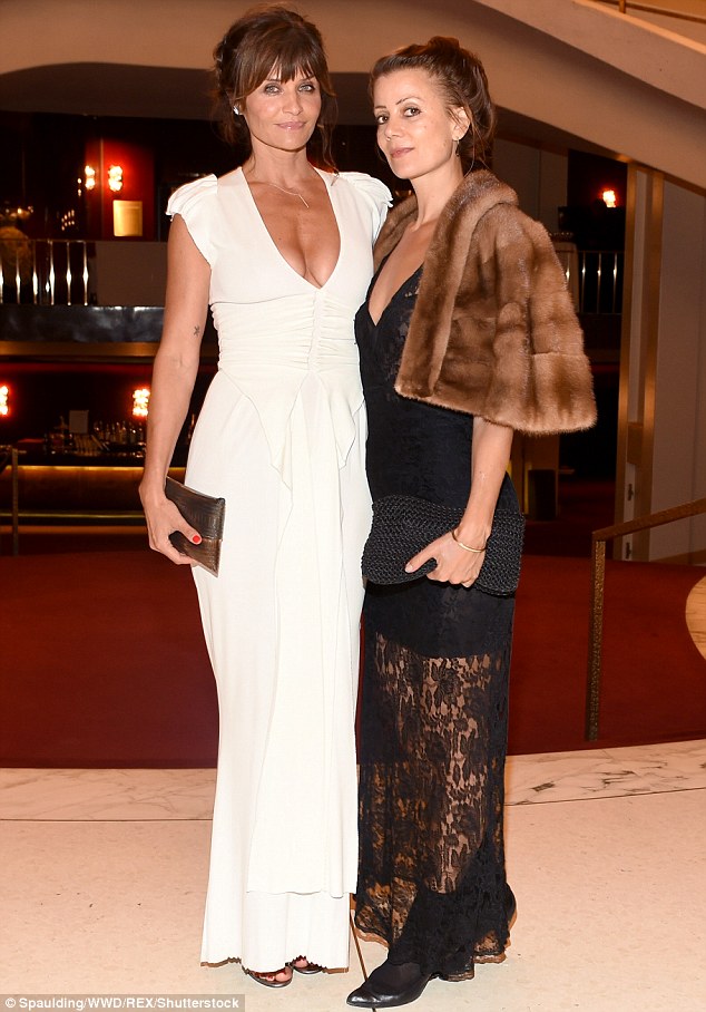 In demand: She also posed up with fellow Dane, designer Camilla Staerk