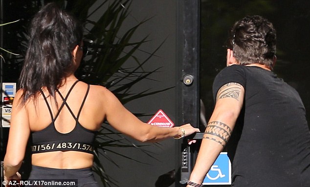 He's got it! The gentleman proceeded to open the door for the reality star