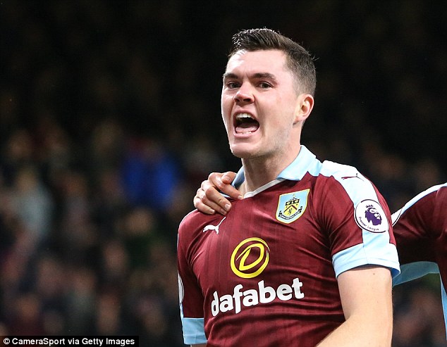 Burnley defender Michael Keane is a target for Chelsea manager Antonio Conte