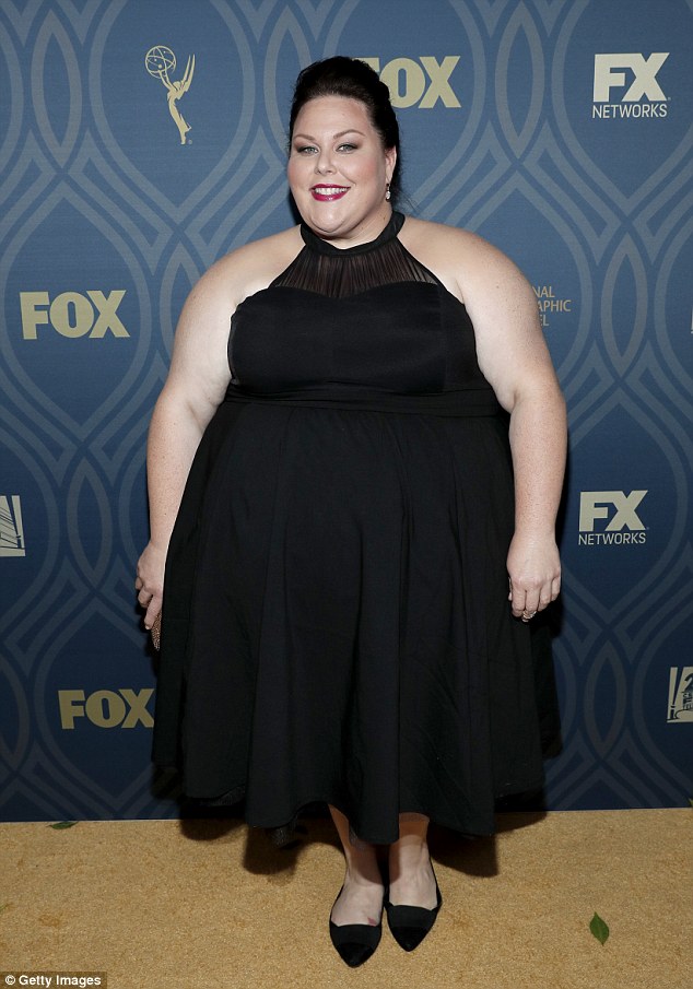 Chrissy Metz celebrates turning 36 with her new co-stars from NBC's hit ...